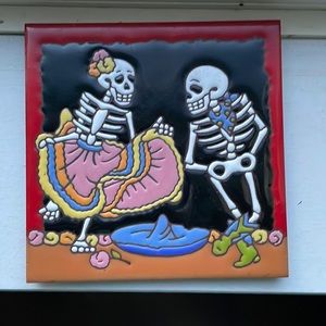 Day of the Dead Ceramic Tile